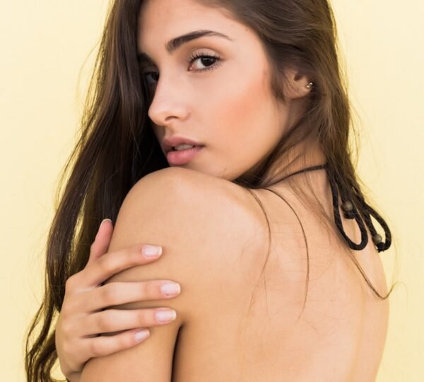 woman doing pose